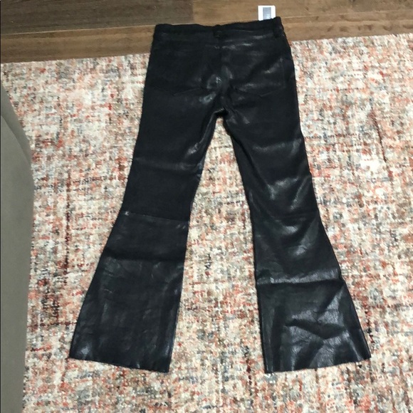 Leather above the ankle pant - Picture 4 of 8